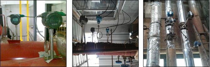 智能涡街流量计现场案例示意图