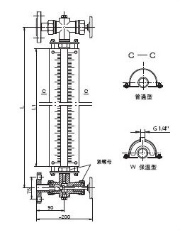 玻璃管液位计工作原理图