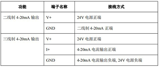 防爆柴油流量计接线方式图